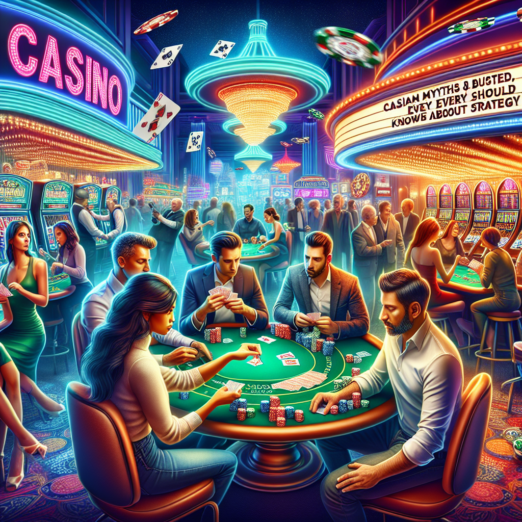 Casino Myths Busted: What Every Gambler Should Know About Strategy