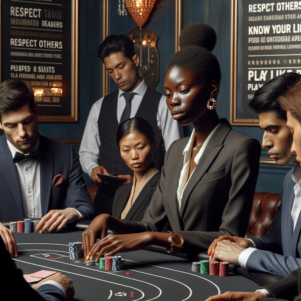 The Ultimate Guide to Casino Etiquette: Play Like a Pro