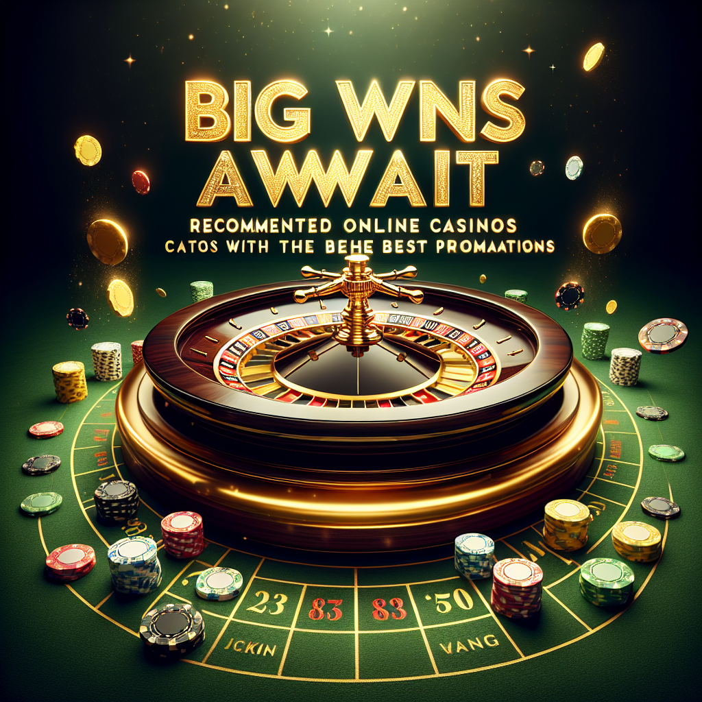 Big Wins Await: Recommended Online Casinos with the Best Promotions