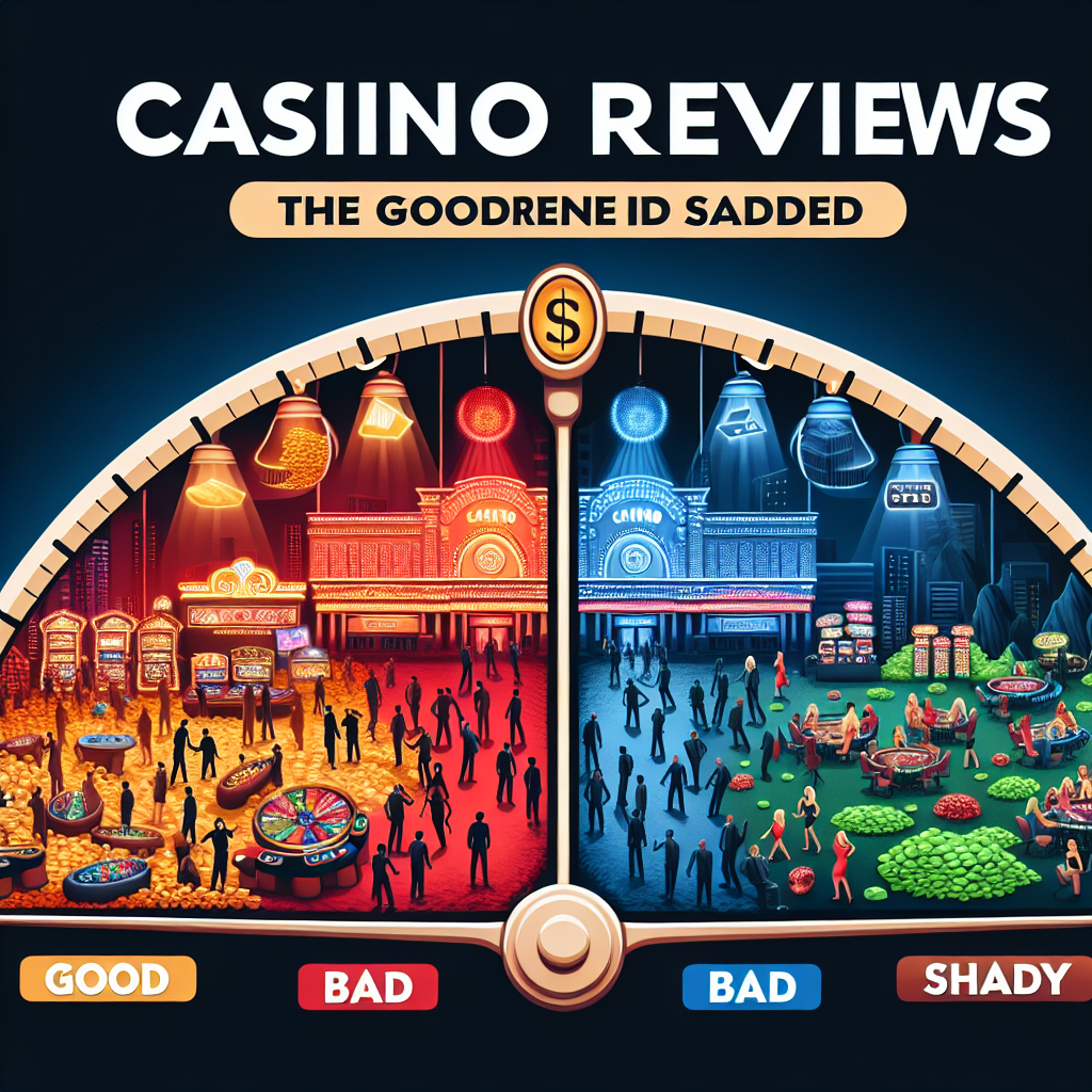 Casino Reviews Uncovered: The Good, the Bad, and the Shady