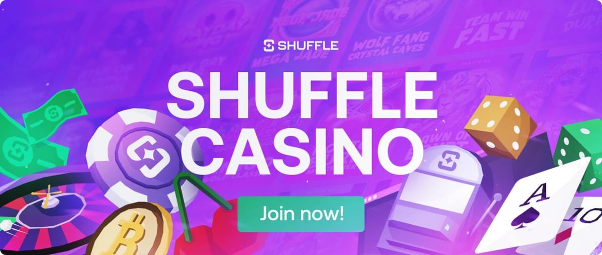 Shuffle Casino Gives Up To $1000 Bonus For New Players!