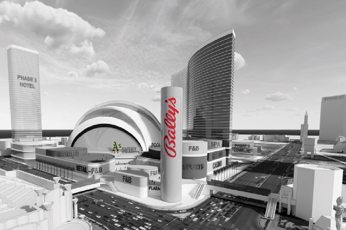 Bally’s planning hotel, casino opening along with A’s ballpark in 2028 | Casinos & Gaming