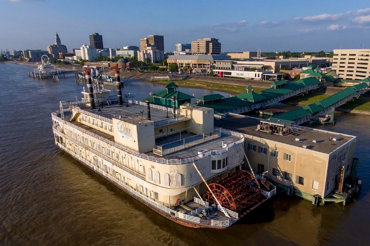 Belle of Baton Rouge in Louisiana Opens Temporary Casino