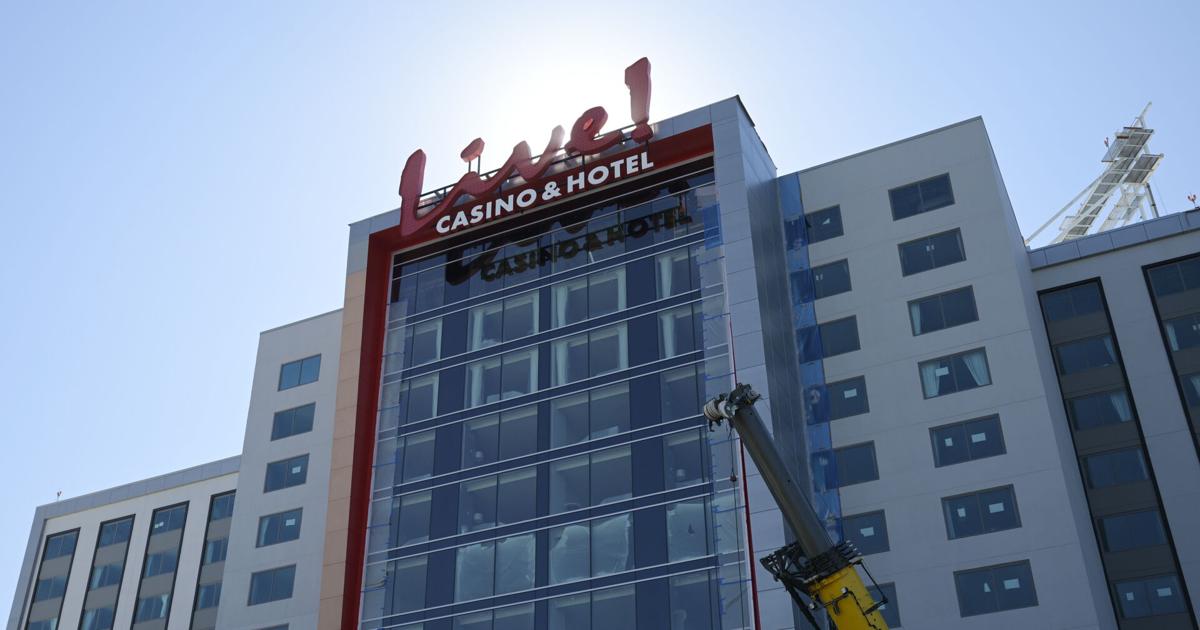 The sign goes up, Bossier Live! Casino takes shape | Business