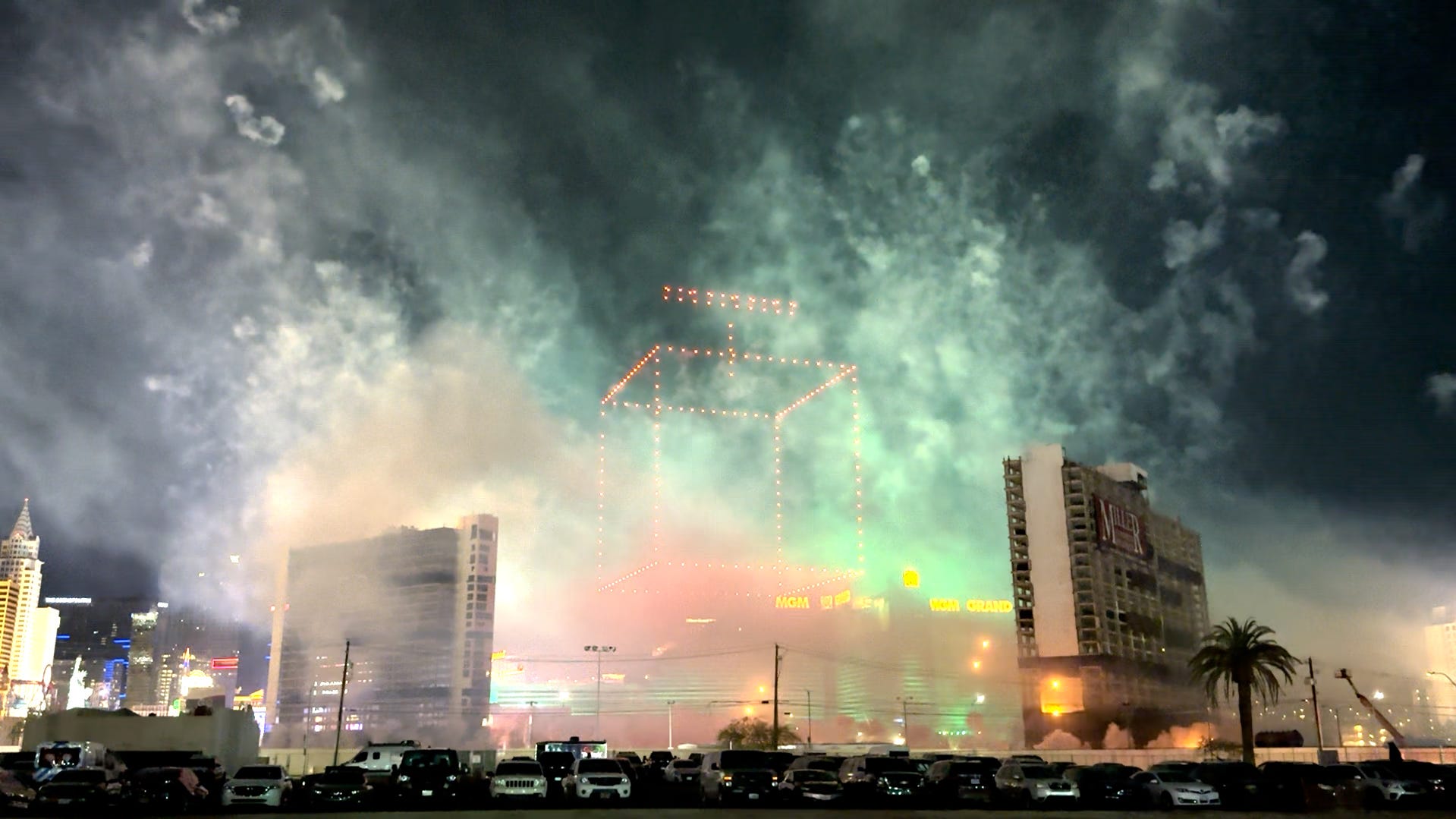 Watch implosion of Tropicana as Las Vegas makes way for A’s stadium