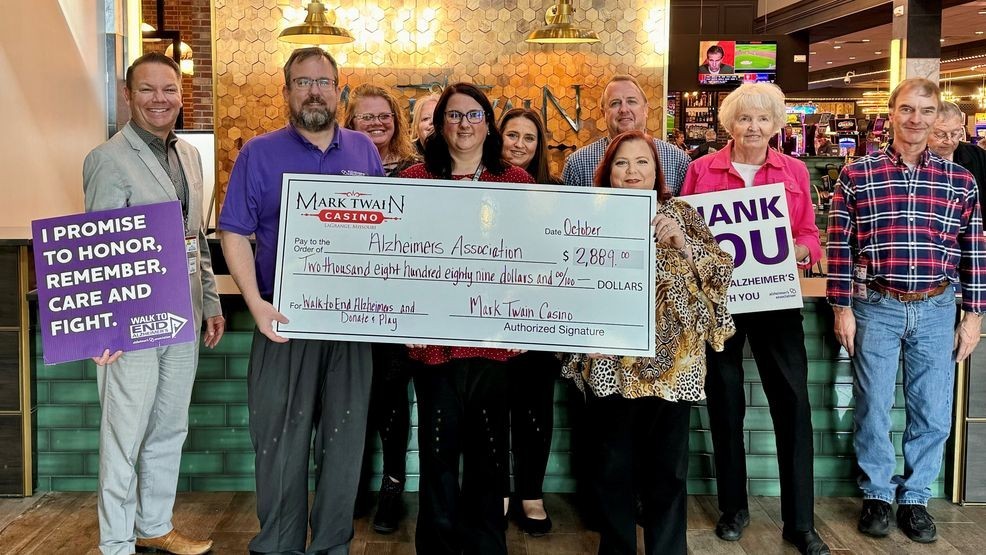 Mark Twain Casino fundraiser aids fight against Alzheimer’s for LaGrange association