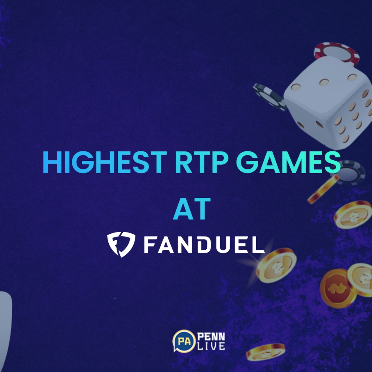 The 3 highest RTP games at FanDuel Casino: Play $1, get $100