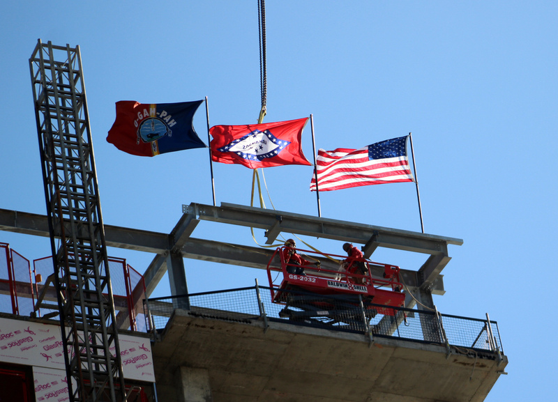 Final beam set into place for construction of Saracen Casino Resort hotel & event center – Deltaplex News