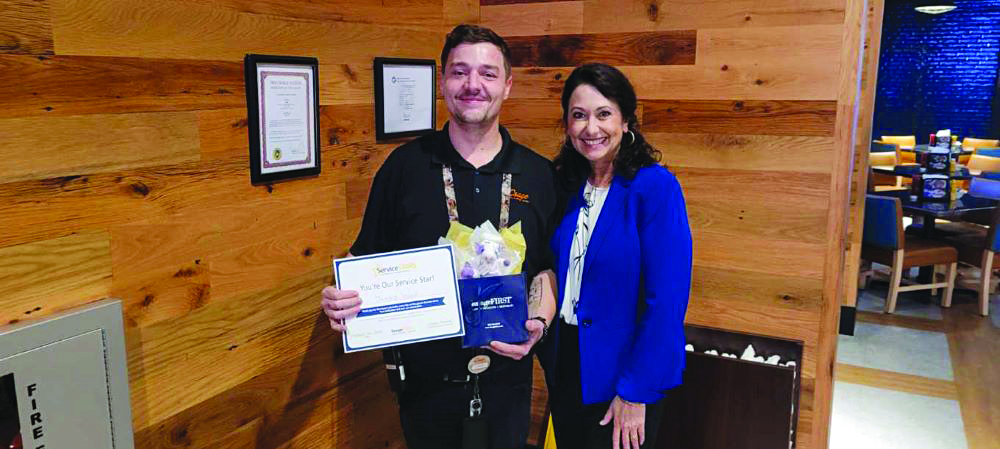 ‘Exemplary service’ wins honors for Osage Casino food and beverage supervisor, Toby Keith’s kitchen manager